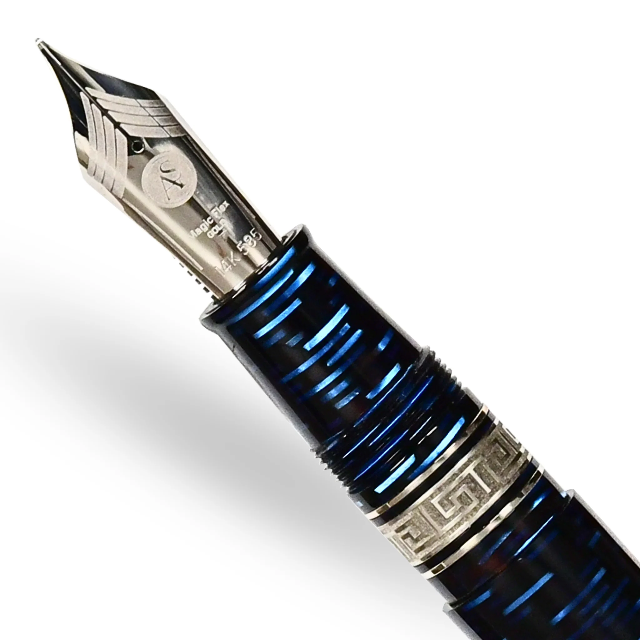 ASC Bologna Extra Blue "Wall Street" Skyscraper LE - Fountain Pen - Image 17