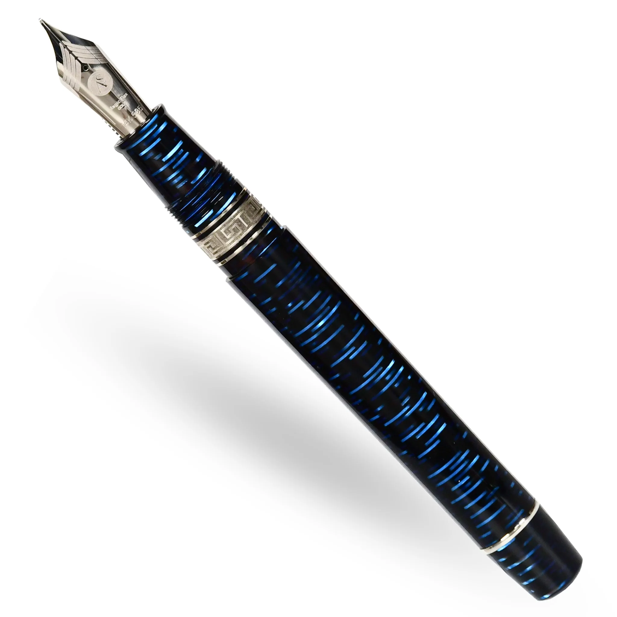 ASC Bologna Extra Blue "Wall Street" Skyscraper LE - Fountain Pen - Image 18