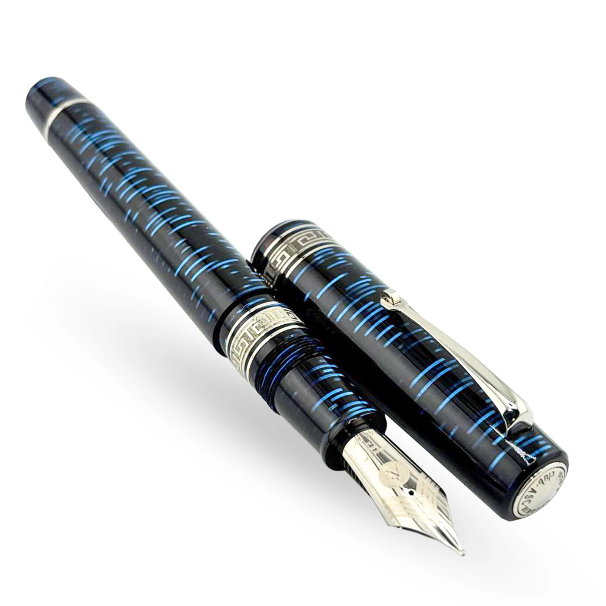ASC Bologna Extra Blue "Wall Street" Skyscraper LE - Fountain Pen - Image 23