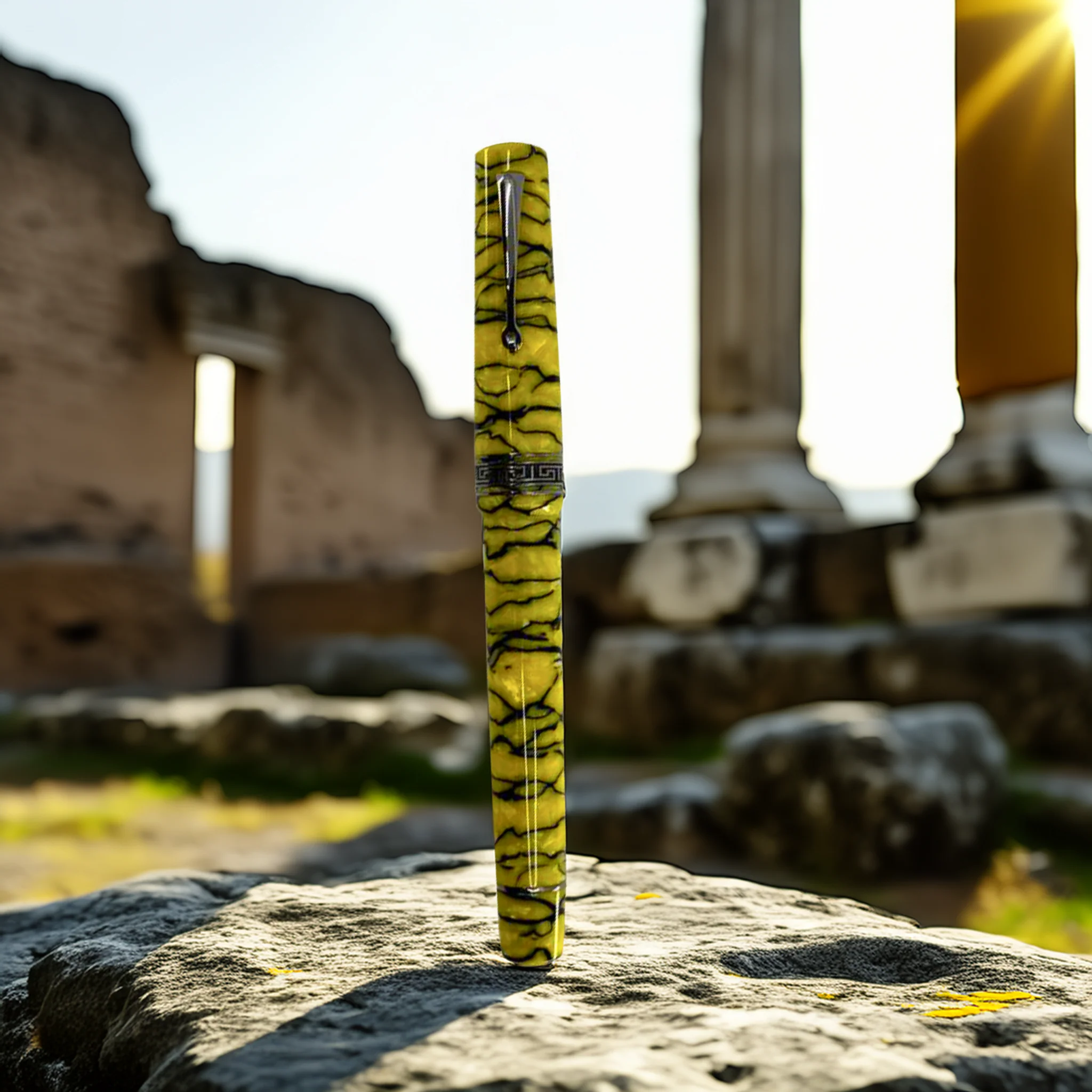 ASC Bologna Extra Pompeii II LE Ruthenium Trim Bespoke 2025 - Fountain Pen - Image 4