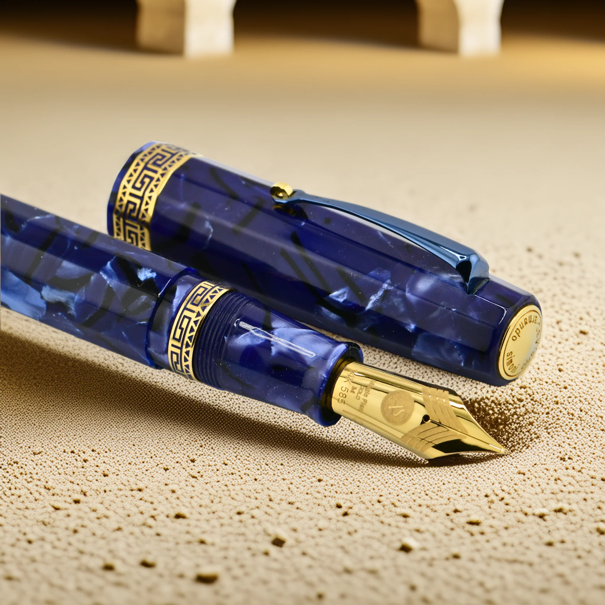 ASC Gran Gladiator Blue La Royale Limited Edition - Fountain Pen - Image 13