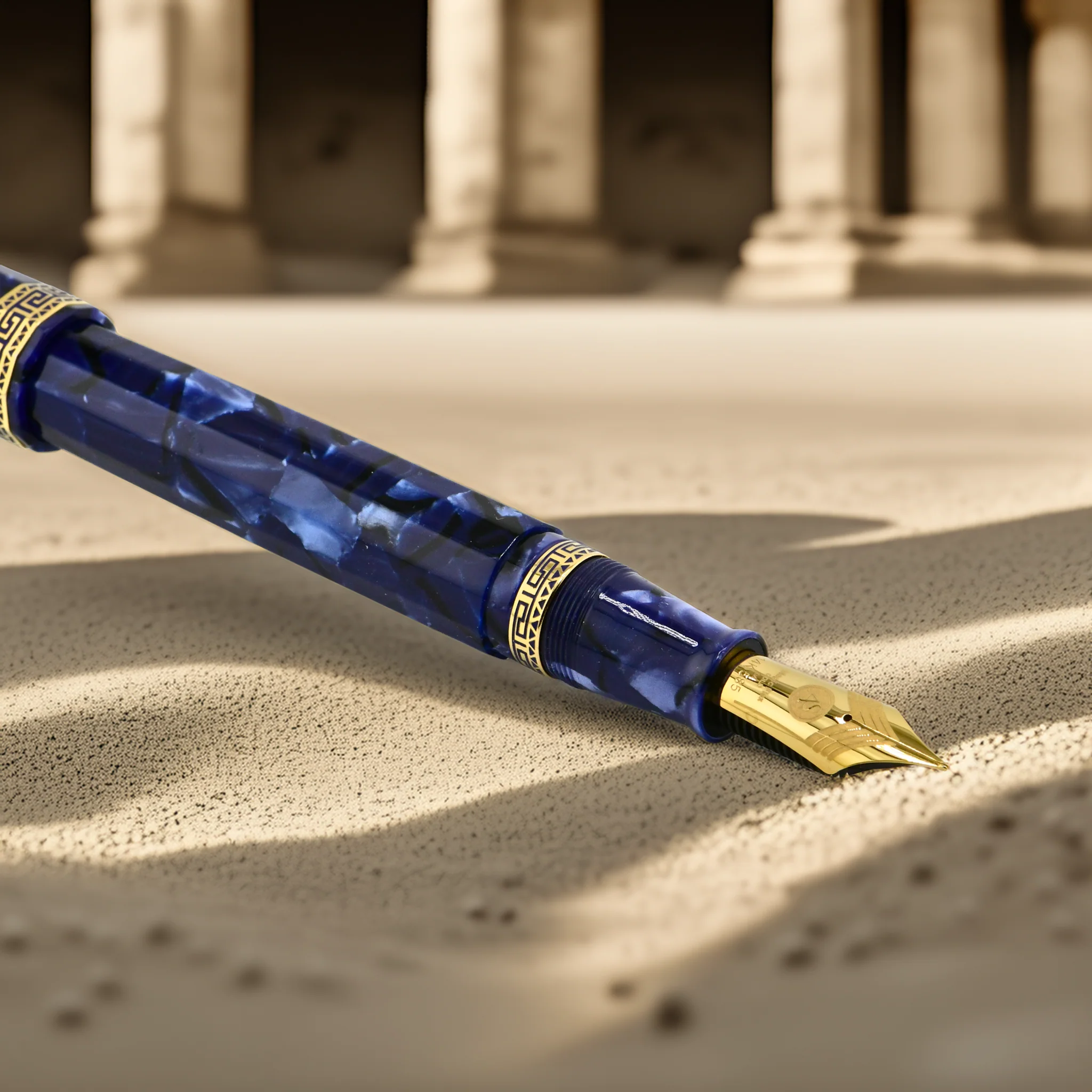 ASC Gran Gladiator Blue La Royale Limited Edition - Fountain Pen - Image 14