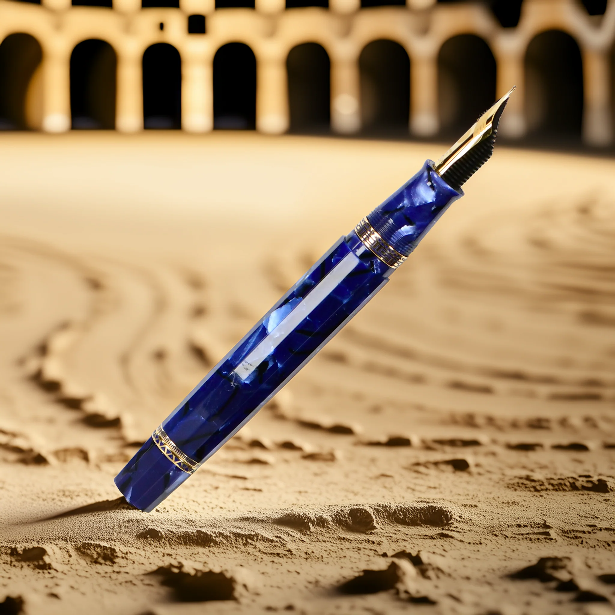 ASC Gran Gladiator Blue La Royale Limited Edition - Fountain Pen - Image 5