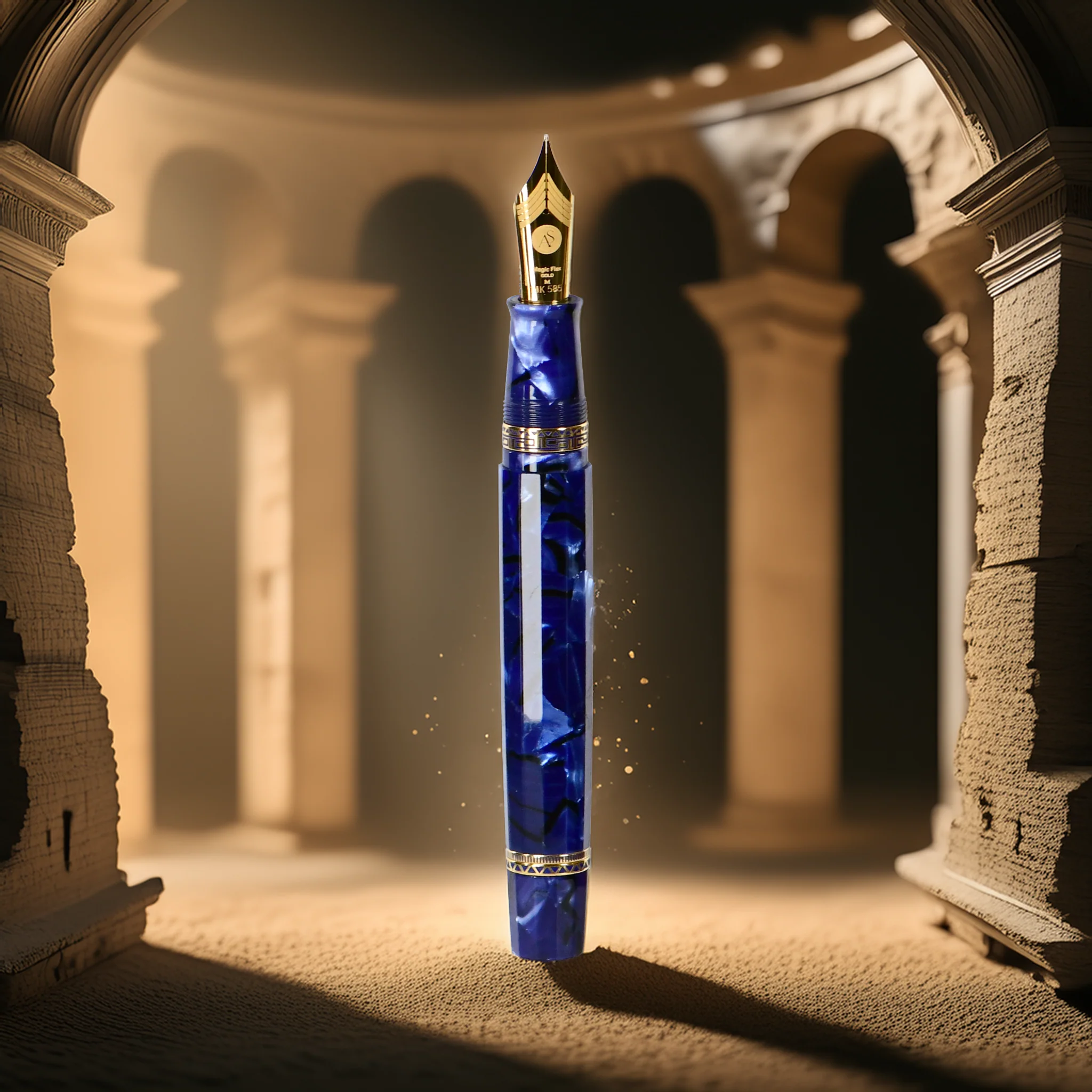 ASC Gran Gladiator Blue La Royale Limited Edition - Fountain Pen - Image 6