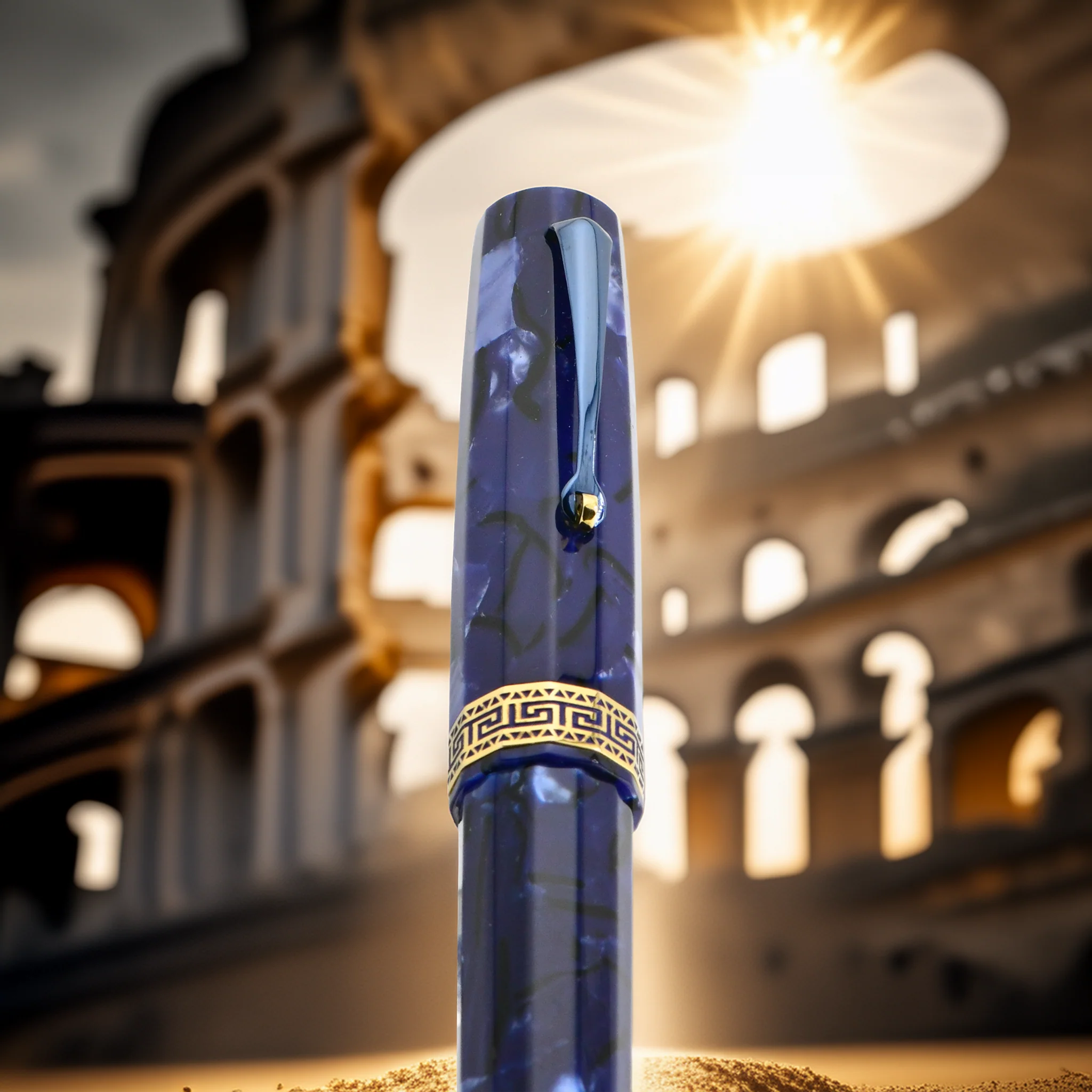 ASC Gran Gladiator Blue La Royale Limited Edition - Fountain Pen - Image 7
