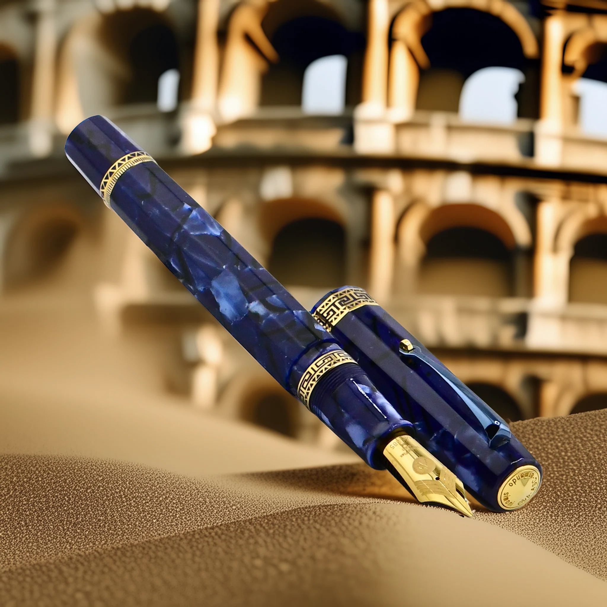 ASC Gran Gladiator Blue La Royale Limited Edition - Fountain Pen - Image 9