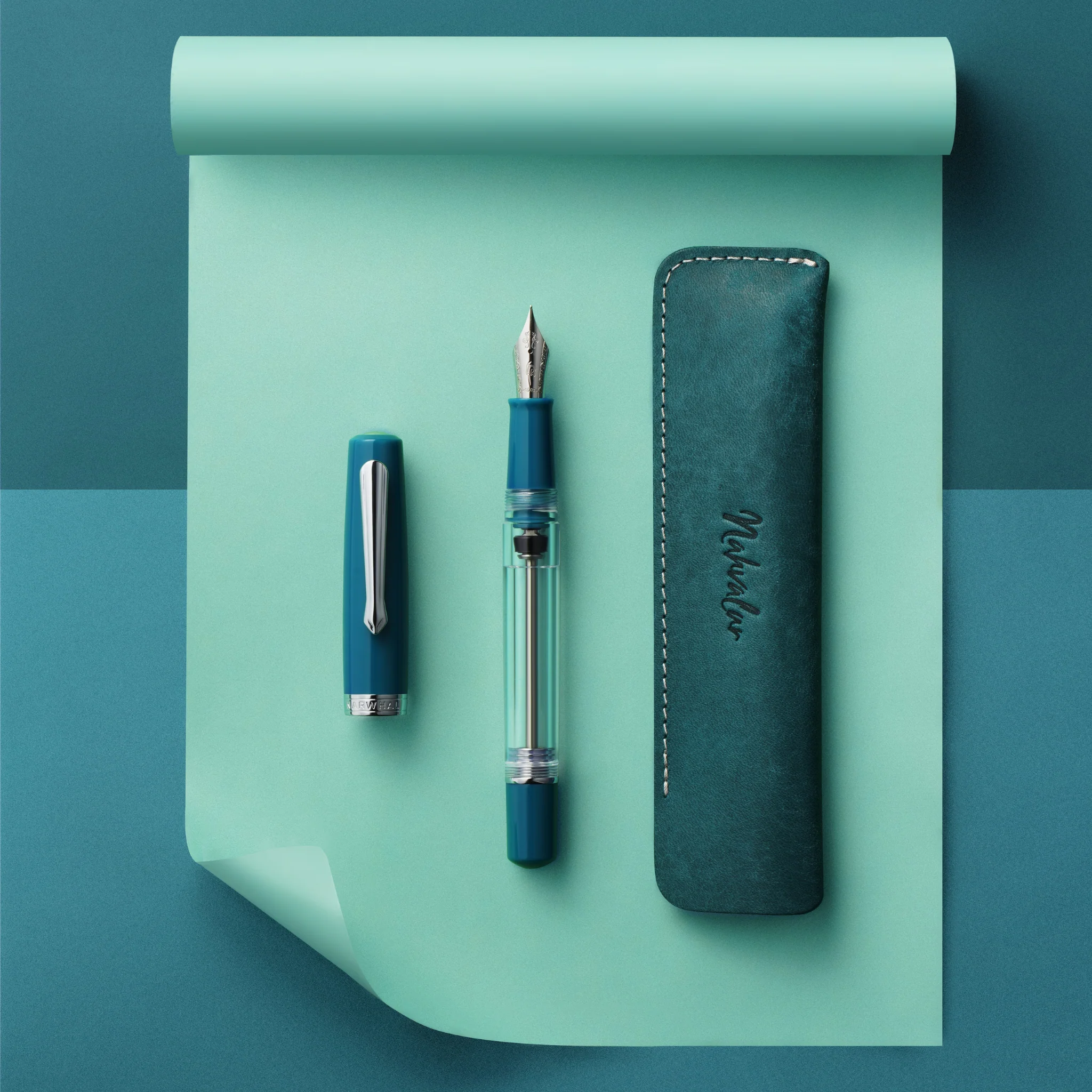 Nahvalur Original Plus Aquamarine - Fountain Pen - Image 8