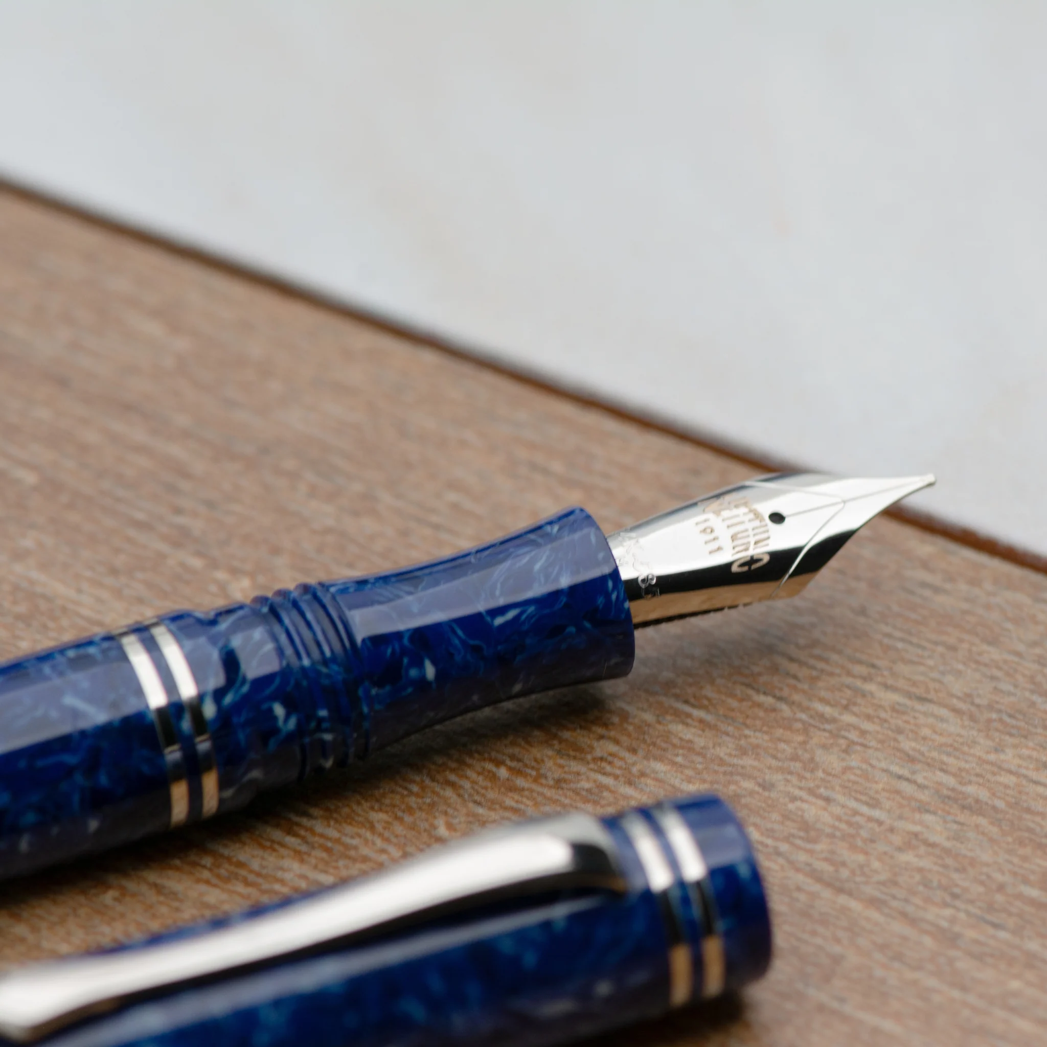 Nettuno Superba Sapphire Blue LE - Fountain Pen - Image 7