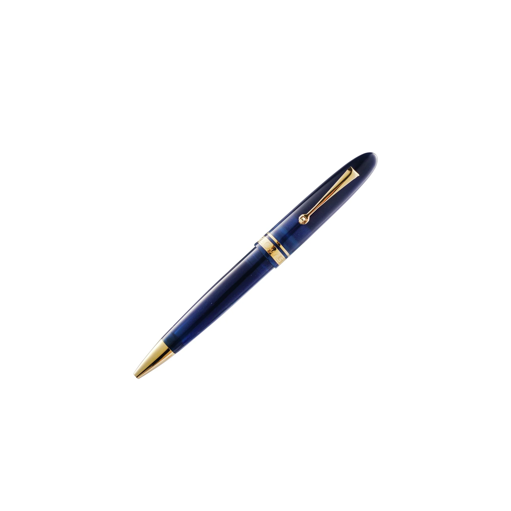OMAS Ogiva Blu Gold Trim -  Ballpoint Pen - Image 4