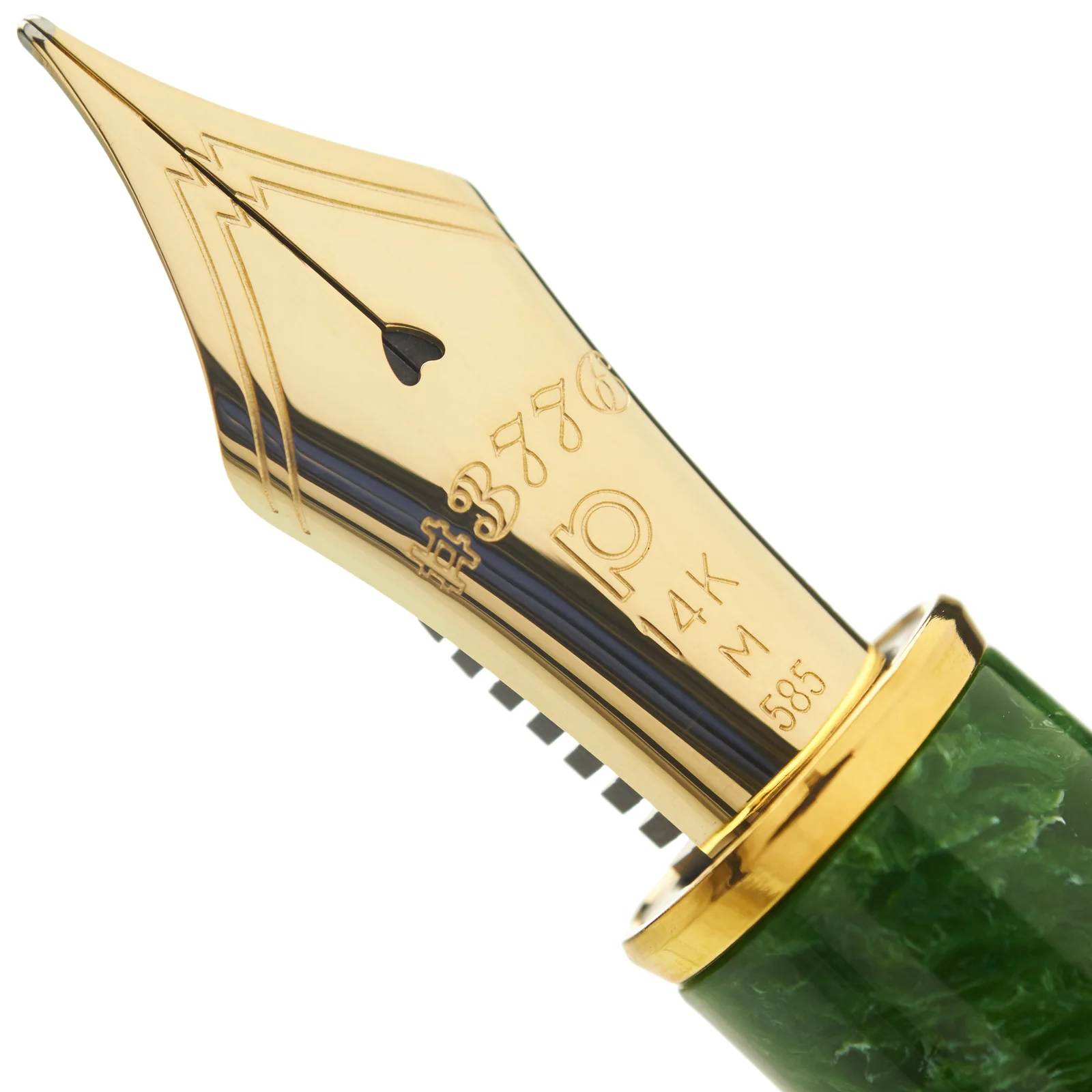Platinum 3776 Celluloid Jade - Fountain Pen - Image 4