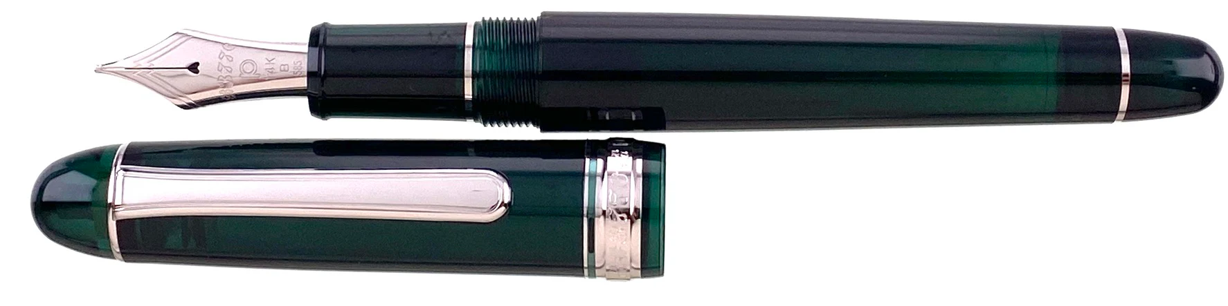 Platinum 3776 Century Laurel Green Rhodium - Image 3