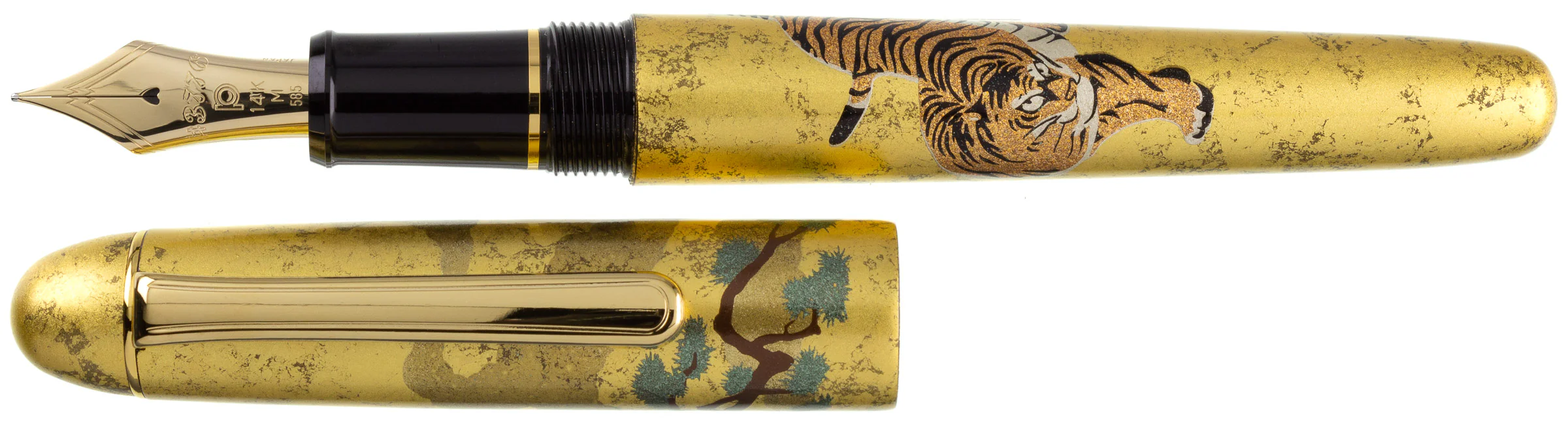 Platinum 3776 Gold Leaf Matsu-Tora - Fountain Pen - Image 10