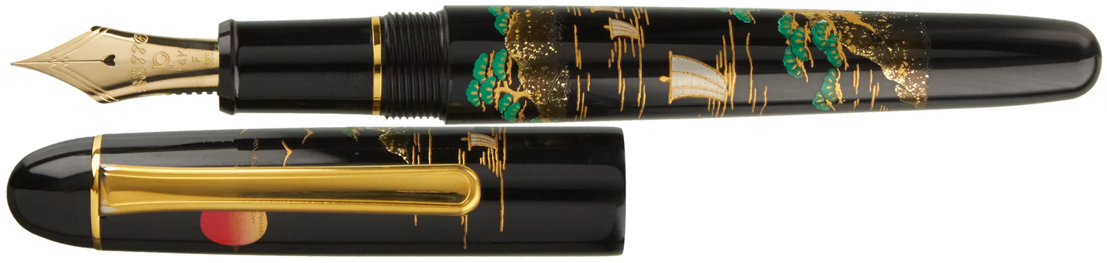 Platinum 3776 Urushi Maki-e Sansui - Image 3