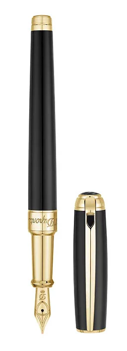S.T. Dupont Line D Medium Black Gold - Image 3