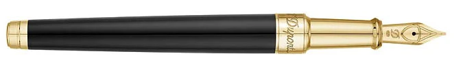 S.T. Dupont Line D Medium Black Gold - Image 4