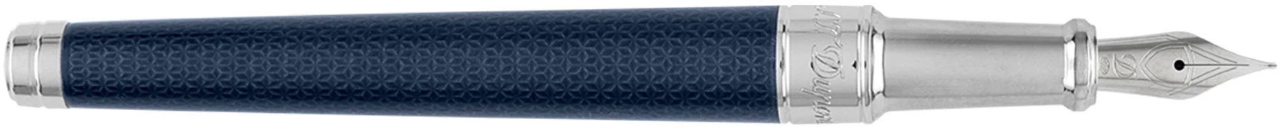 S.T. Dupont Line D Medium Blue Guilloché - Image 4