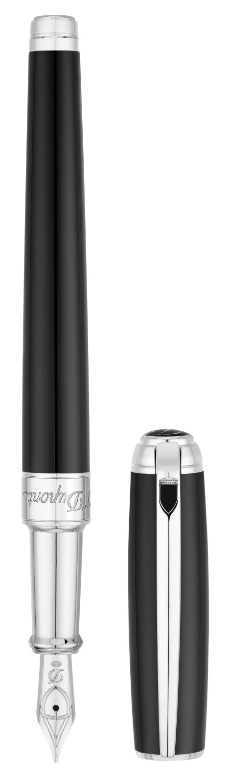 S.T. Dupont Line D Medium Palladium Black - Image 4