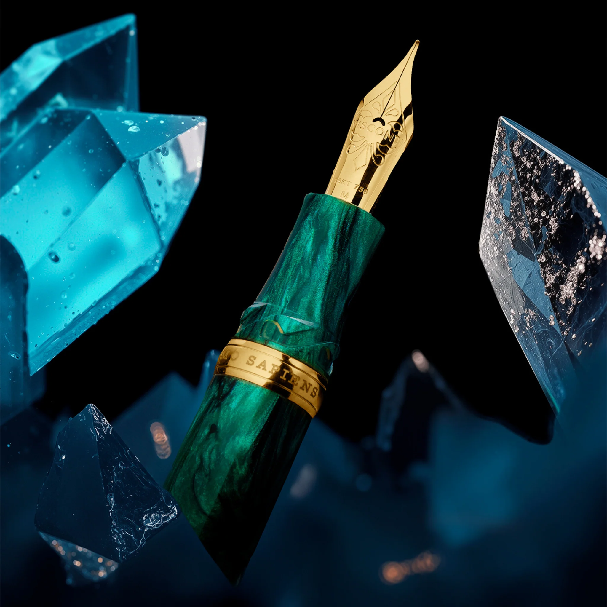 Visconti Limited Edition Homo Sapiens Dark Emerald - Fountain Pen - Image 8